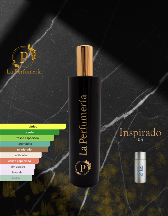 Inspirado en - 212 MAN - Carolina Herrera
