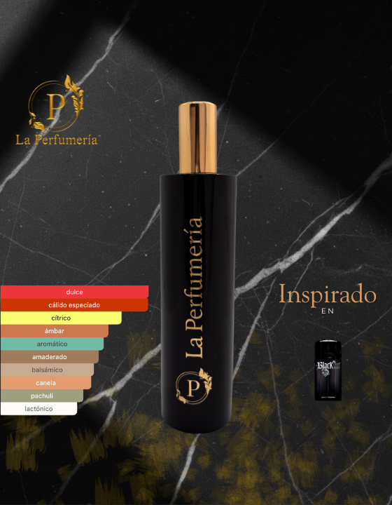Inspirado en - Black XS MAN - Paco Rabanne
